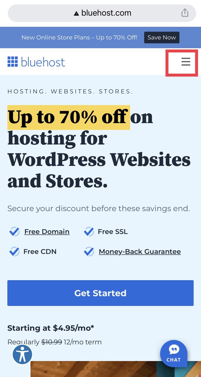 persianaweb guide to buy host and domain from bluehost